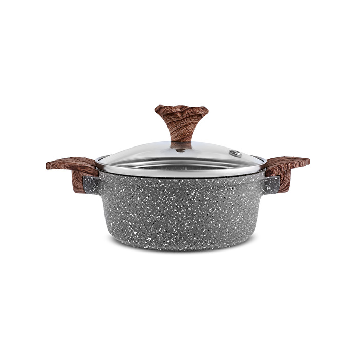 Emsan Dark Silver Biogranit Mini Tencere 12 cm