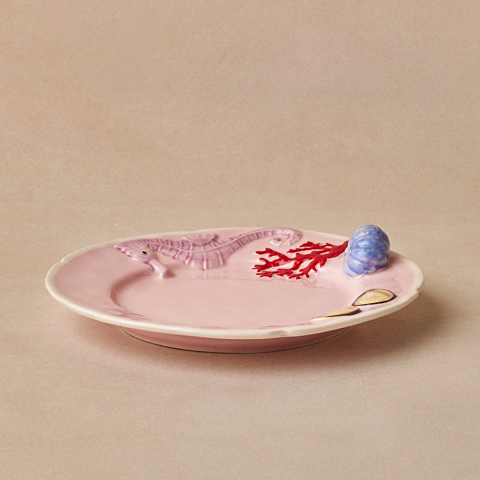 Karaca Atlantis Pasta Tabağı Deniz Atı 20 cm