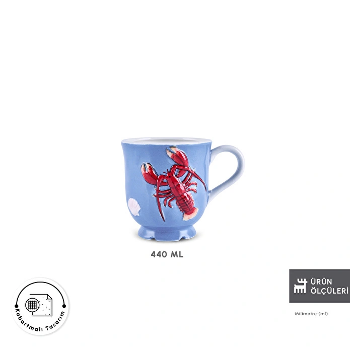 Karaca Atlantis Kupa Istakoz 440 ml