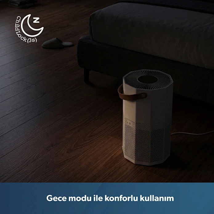 Homend 9012H Wi-Fi Destekli UV-C ve İyonizerli Akıllı Hava Temizleme Makinesi