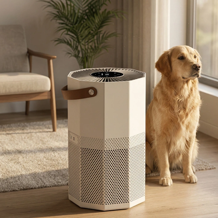 Homend 9012H Wi-Fi Destekli UV-C ve İyonizerli Akıllı Hava Temizleme Makinesi