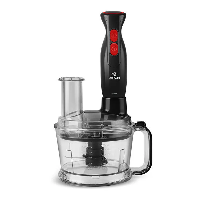 Emsan Pro Multimax 6 in 1 Çok Amaçlı Mutfak Robotu Black