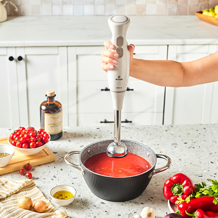 Emsan Pro Multimax 6 in 1 Çok Amaçlı Mutfak Robotu İconic Beige