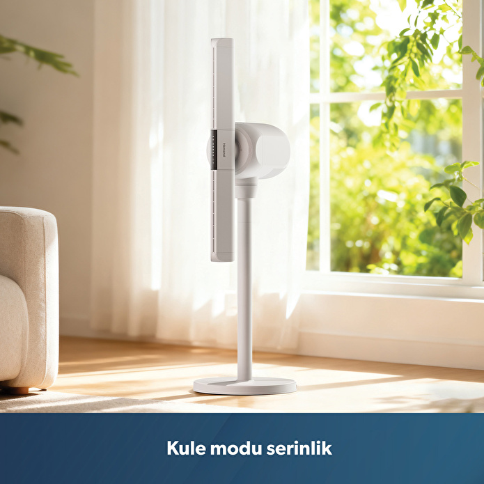 Homend AeroCool 9013H Turbo Motorlu 360° Çok Yönlü, Sessiz ve Zaman Ayarlı Vantilatör