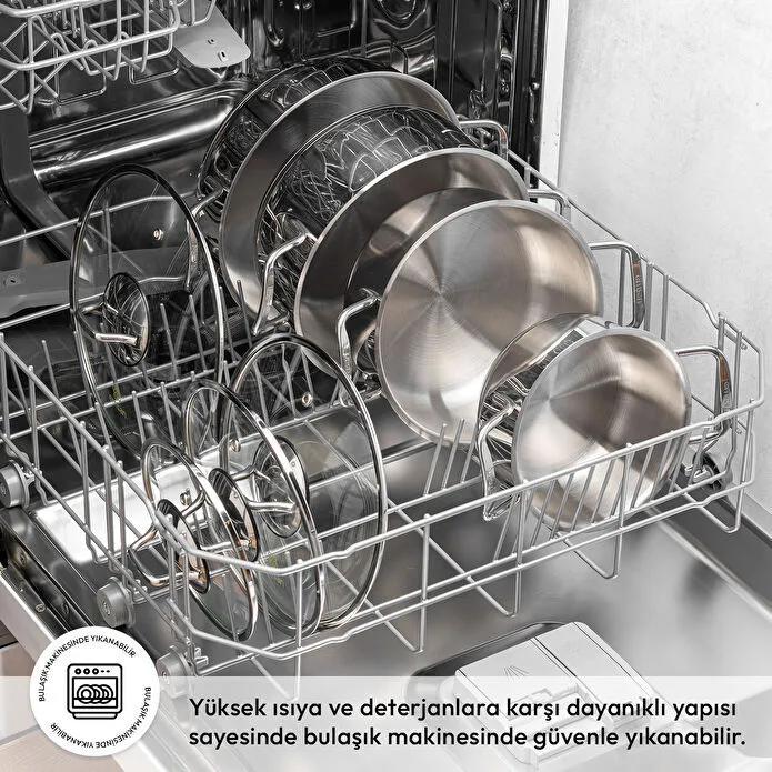 Emsan Demre 8 Parça Çelik Tencere Seti