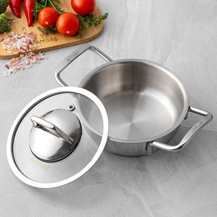 Emsan Demre 6 Parça Çelik Sahan Set