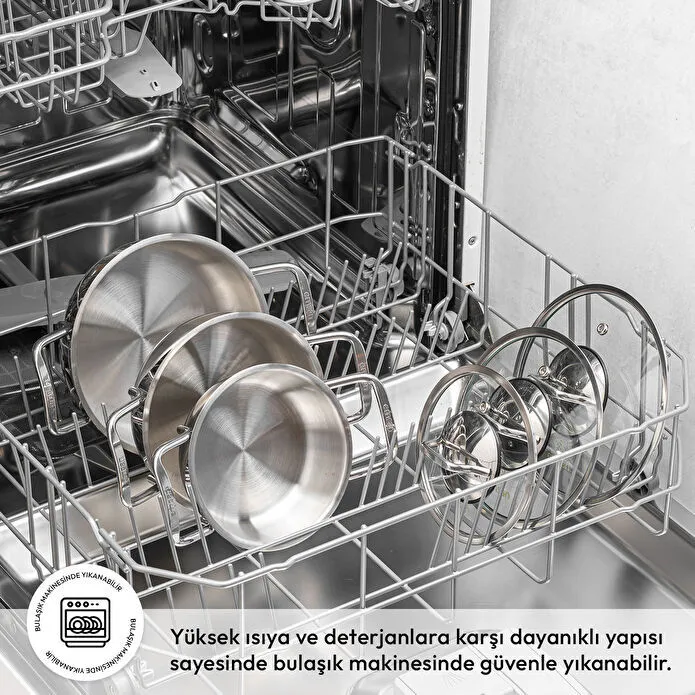 Emsan Demre 6 Parça Çelik Sahan Set