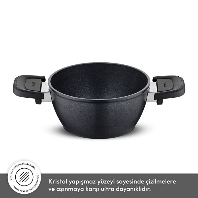 Emsan Diamente Derin Tencere 24 cm