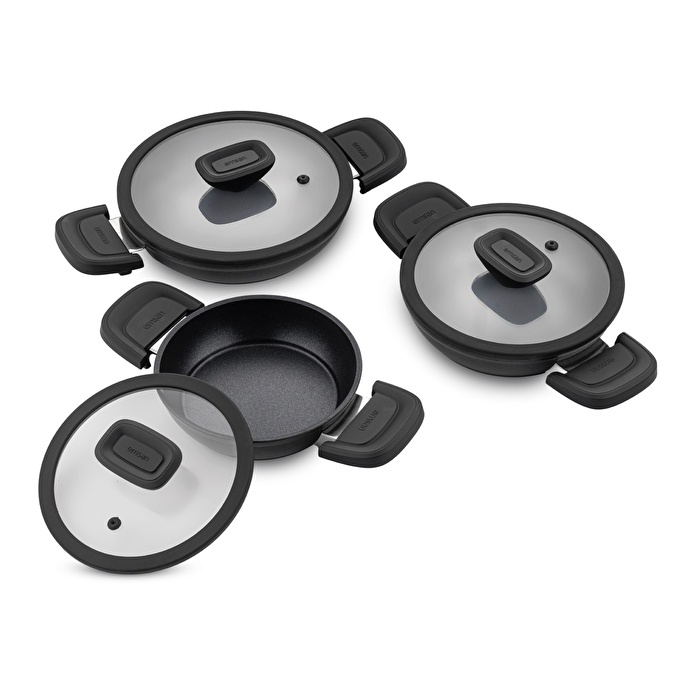 Emsan Diamente 6 Parça Sahan Tencere Seti