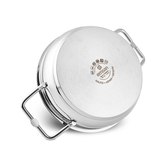 Emsan Emirgan 6 Parça Çelik Sahan Seti