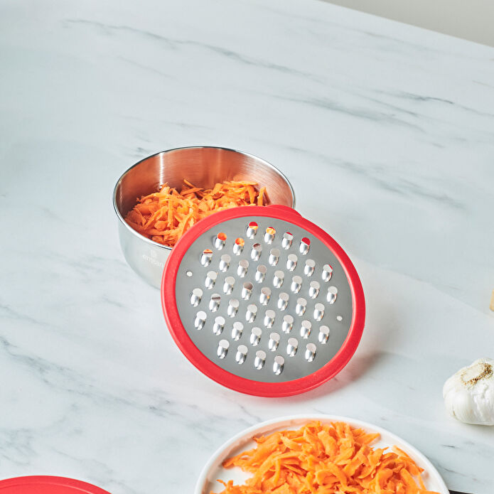 Emsan Emirgan XL 13 Parça Saklama Kaplı Çelik Tencere Seti