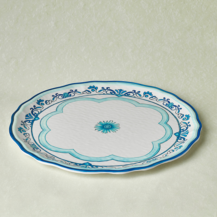 Karaca Blue Harmony Melamin Servis Tabağı 35 cm