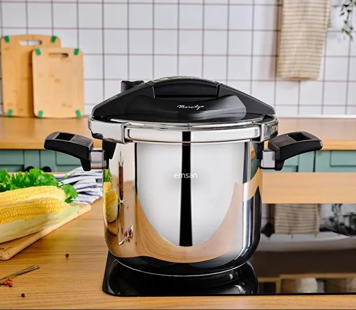 Emsan Marsilya İndüksiyon Tabanlı Düdüklü Tencere 7 Litre