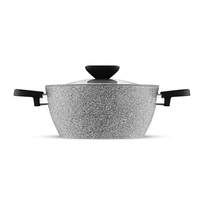 Emsan Fortis Granit 6 Parça Midi Tencere Seti Gri