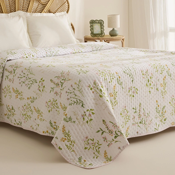Karaca Home Sara Çift Kişilik Yatak Örtüsü Multicolor