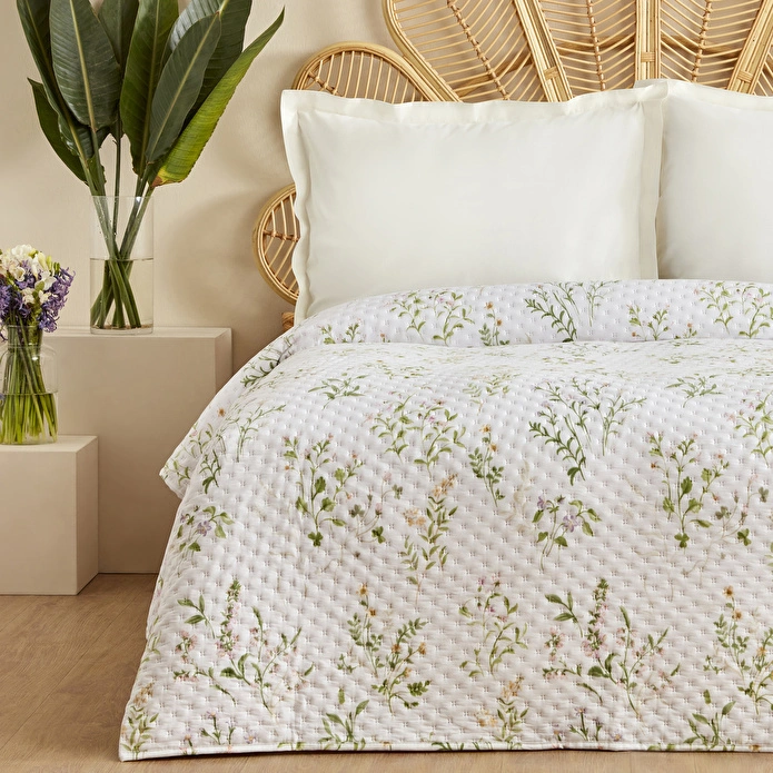 Karaca Home Sara Çift Kişilik Yatak Örtüsü Multicolor