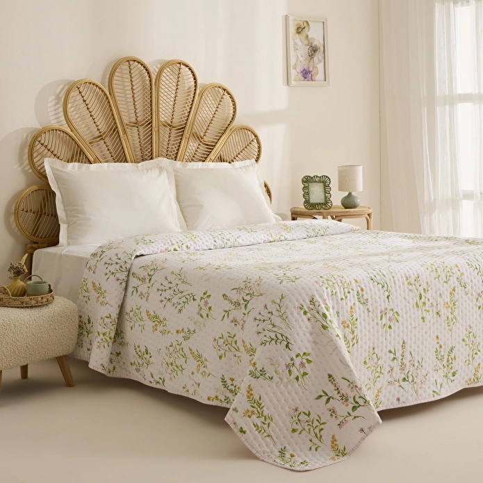 Karaca Home Sara Çift Kişilik Yatak Örtüsü Multicolor
