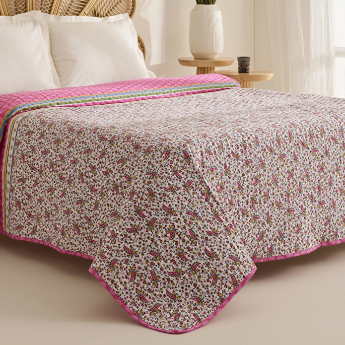 Karaca Home Chilena Çift Kişilik Çok Amaçlı Yatak Örtüsü