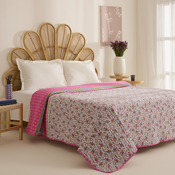 Karaca Home Chilena Çift Kişilik Çok Amaçlı Yatak Örtüsü