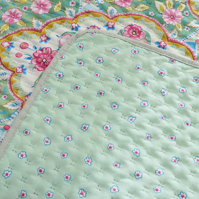 Karaca Home Luna Çift Kişilik Yatak Örtüsü Multicolor