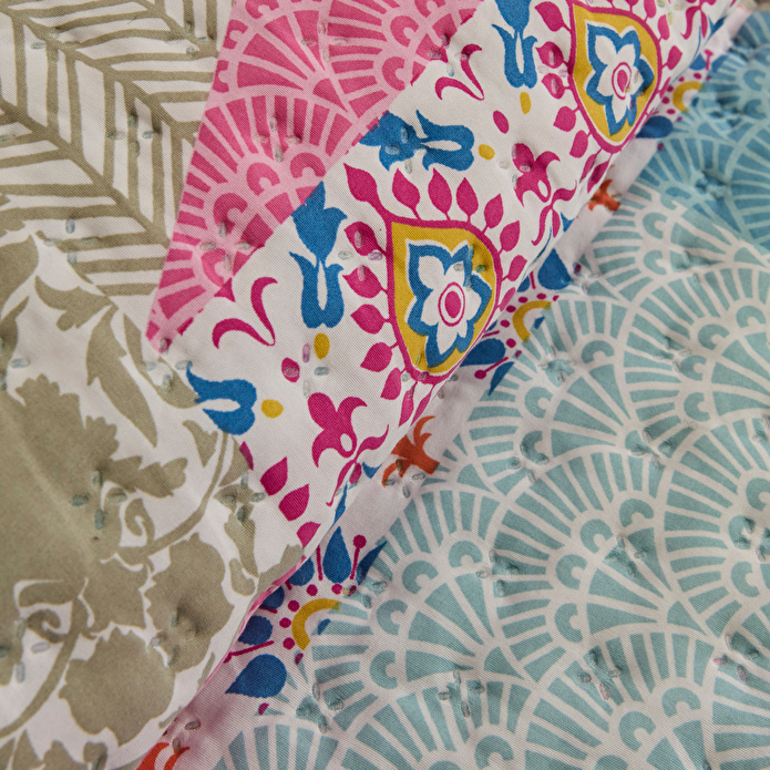 Karaca Home Rovera Çift Kişilik Yatak Örtüsü Multicolor