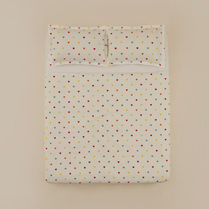 Karaca Home Amour %100 Pamuk Çift Kişilik Pike Takımı Multicolour