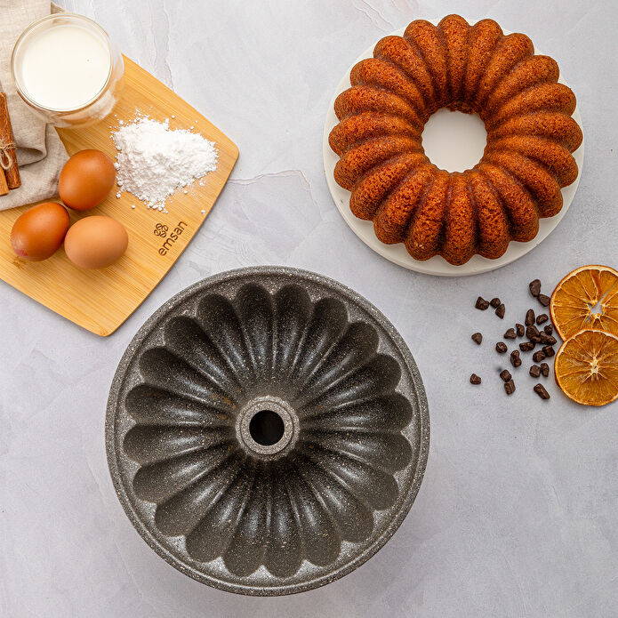 Emsan Golden Alya Döküm Kek Kalıbı 25 cm