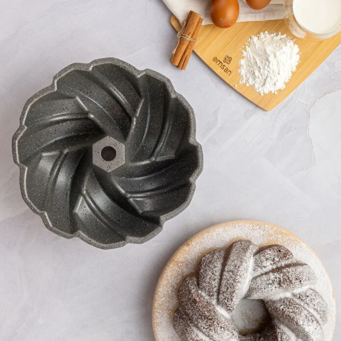 Emsan Golden Slice Döküm Kek Kalıbı 25 cm