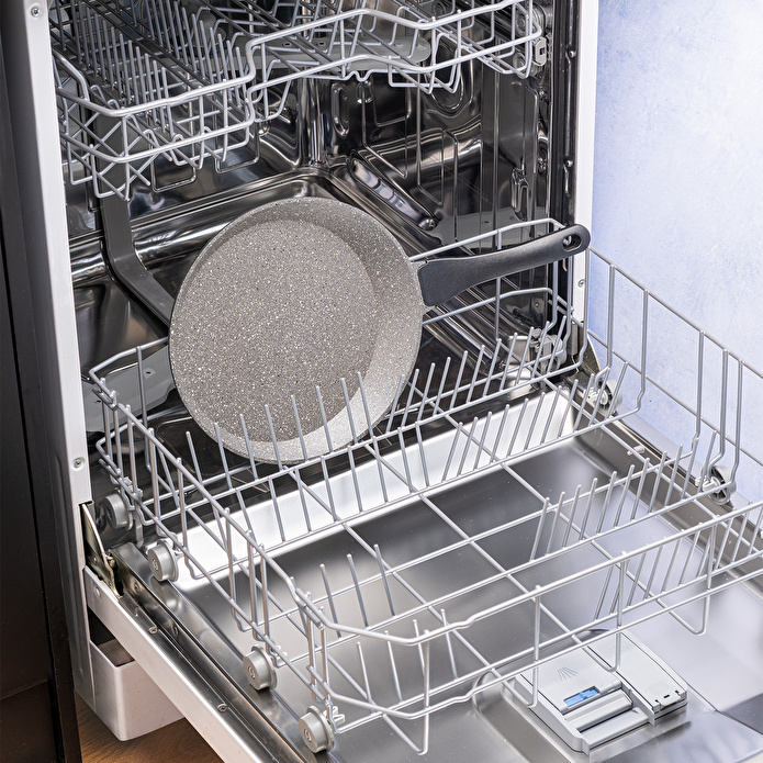 Emsan Stone Alüminyum Döküm Krep Tavası 26 cm Gri