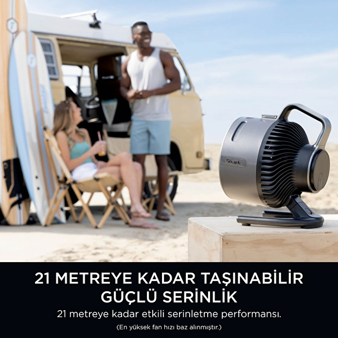 Shark Flexbreeze HydroGo Serinletici Buharlı Fan - Siyah