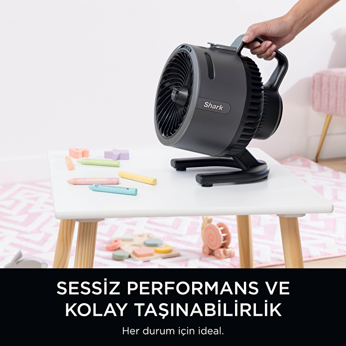 Shark Flexbreeze HydroGo Serinletici Buharlı Fan - Siyah