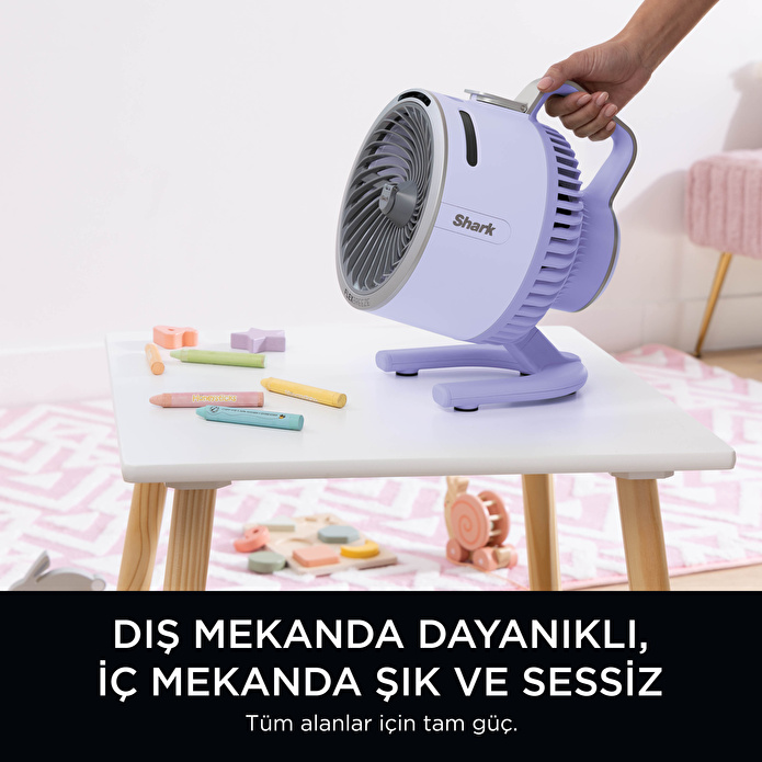 Shark Flexbreeze HydroGo Serinletici Buharlı Fan - Lila