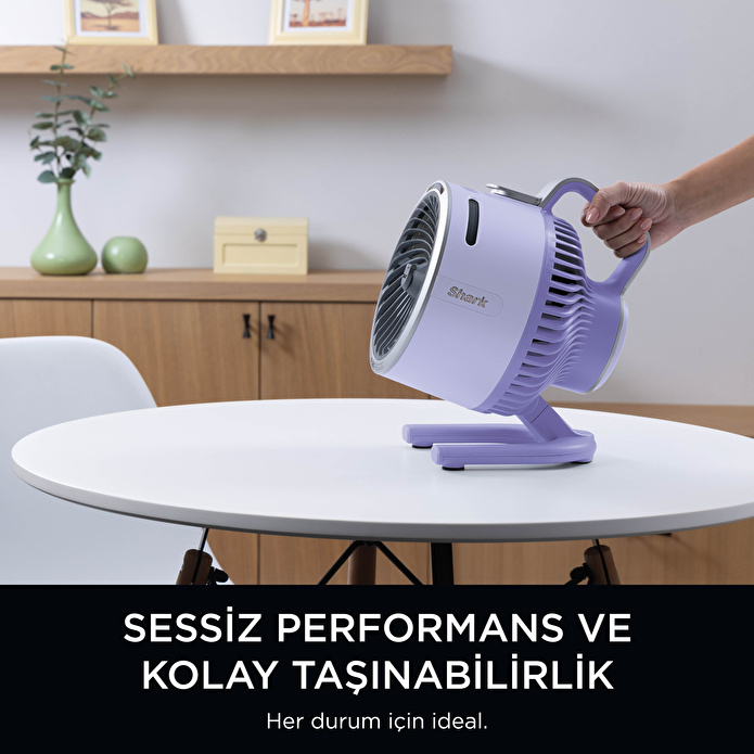Shark Flexbreeze HydroGo Serinletici Buharlı Fan - Lila