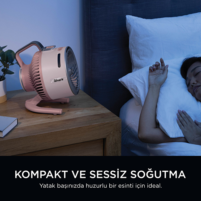 Shark Flexbreeze HydroGo Serinletici Buharlı Fan - Pembe
