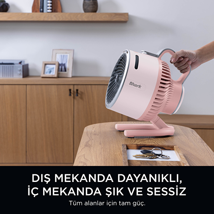 Shark Flexbreeze HydroGo Serinletici Buharlı Fan - Pembe