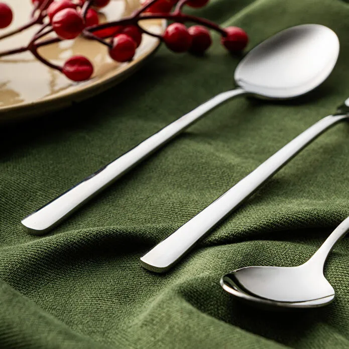 Emsan Alfa 30 Parça 6 Kişilik Çatal Kaşık Takımı