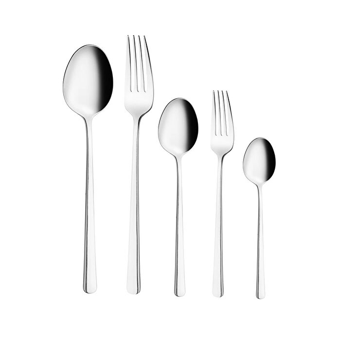 Emsan Alfa 30 Parça 6 Kişilik Çatal Kaşık Takımı