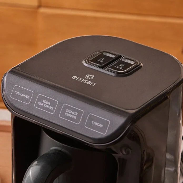 Emsan Hatır Köz Türk Kahve Makinesi Shiny Black