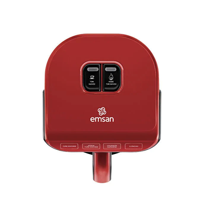 Emsan Hatır Köz Türk Kahve Makinesi Cherry Red