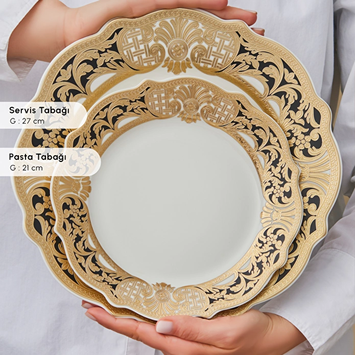 Emsan Empire Bone Barok 29 Parça 6 Kişilik Yemek Takımı