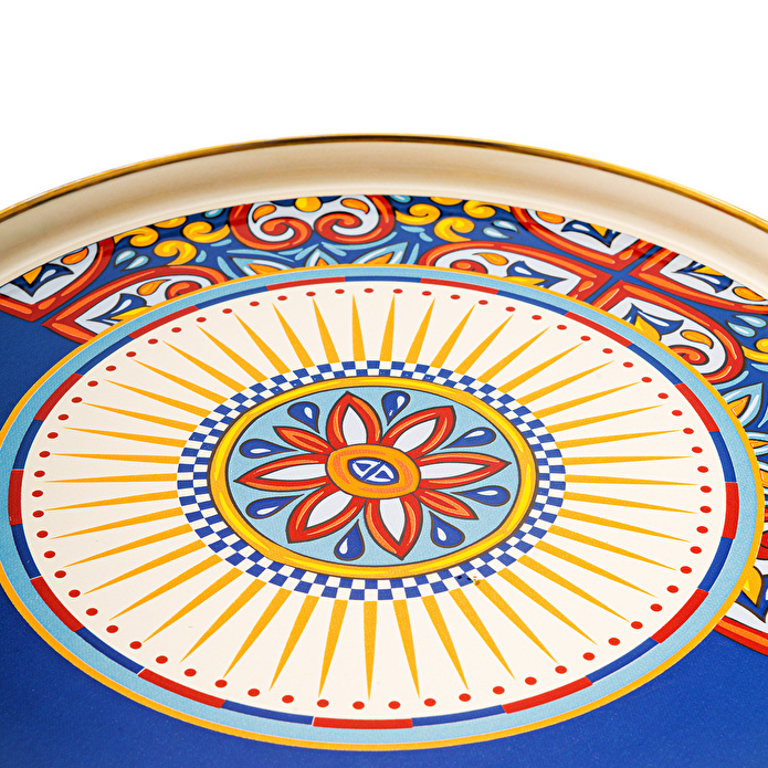 Emsan Solemar Emaye Servis Tabağı 26 cm