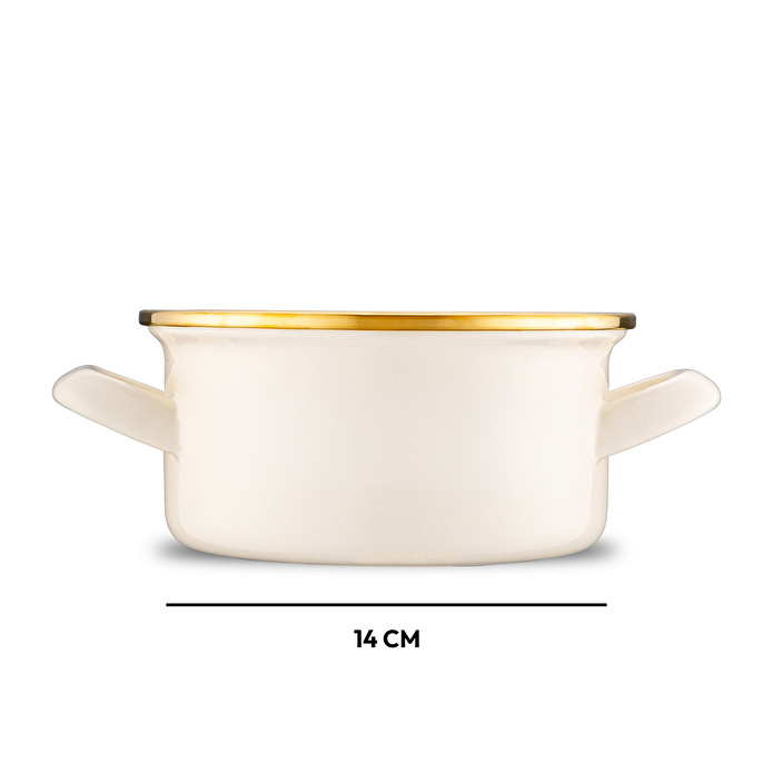 Emsan Retro Emaye Midi Set 14 cm