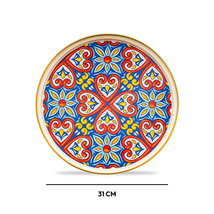 Emsan Solemar Emaye Tepsi 31 cm