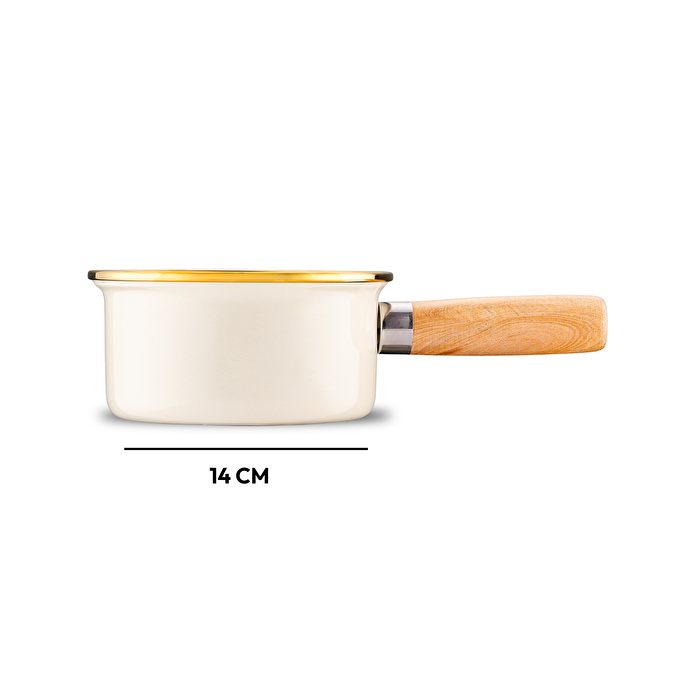 Emsan Retro Emaye Sütlük 14 cm