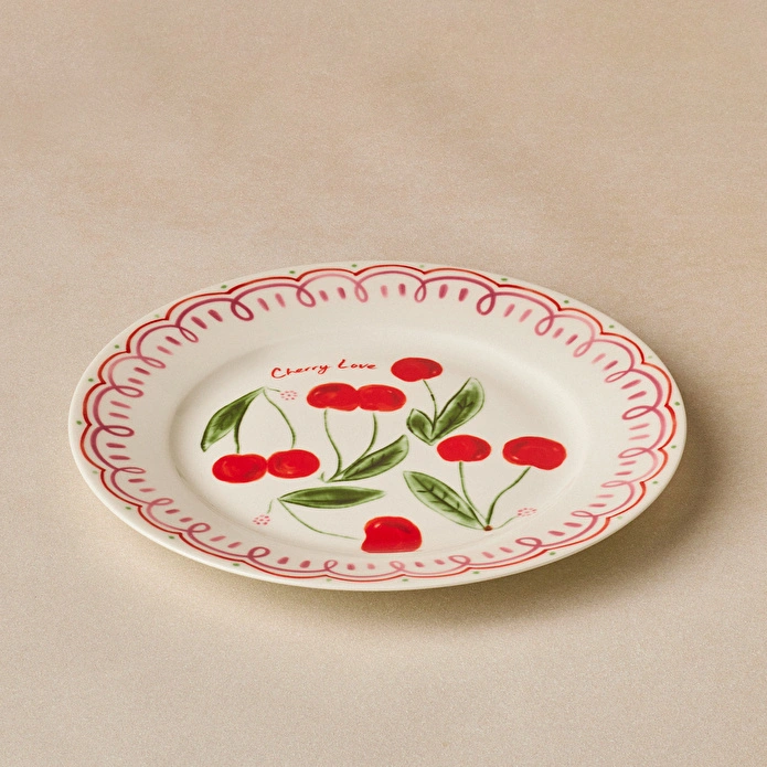 Karaca Cherry Time Pasta Tabağı 20 cm