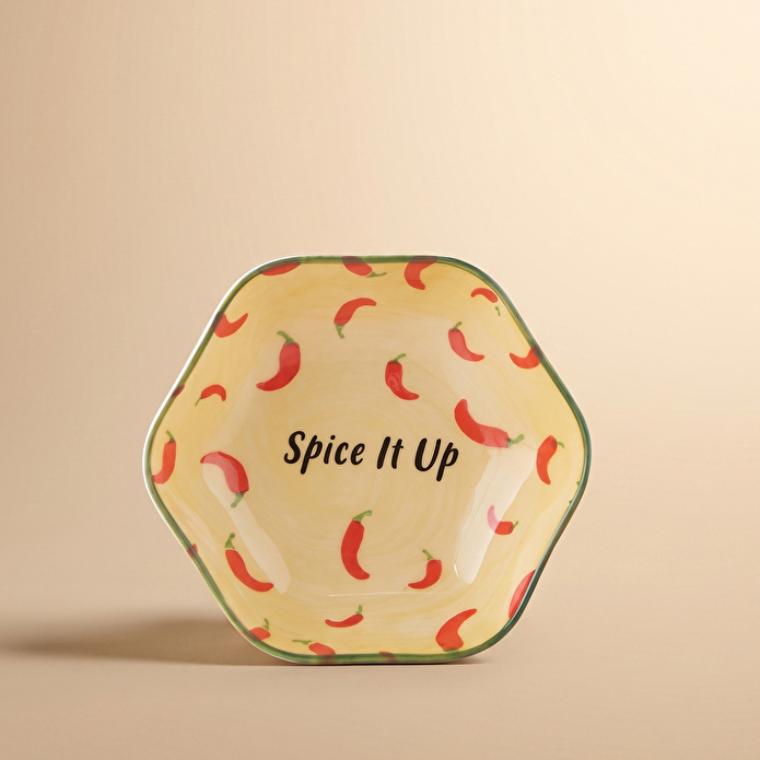 Karaca Spice It Up Altıgen Çerezlik Sarı 10 cm