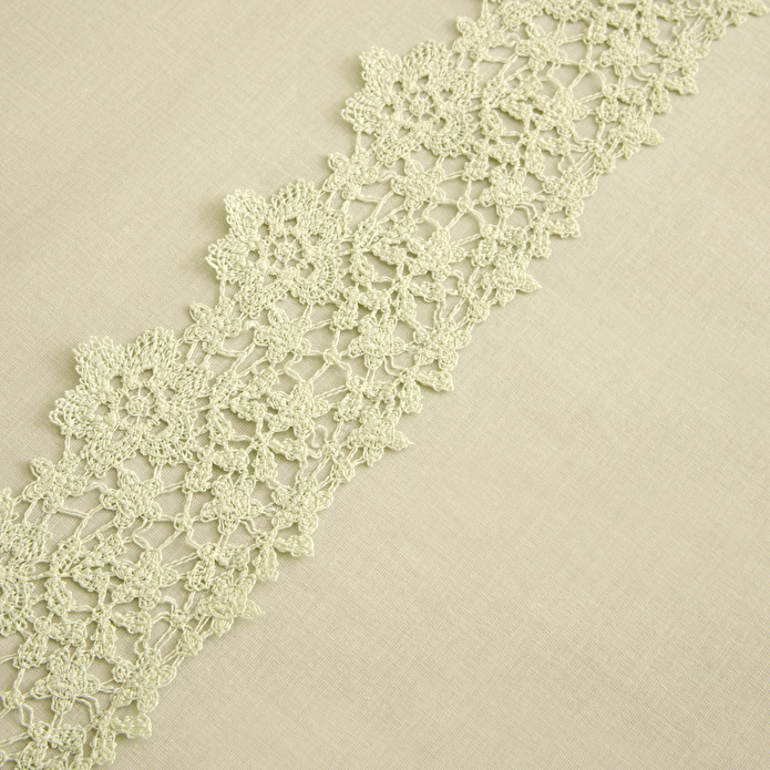 Karaca Home Lunelle Dantelli Çift Kişilik Nevresim Takımı Adaçayı