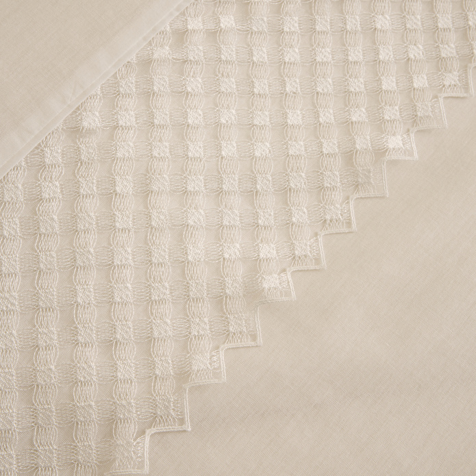 Karaca Home Elvion Dantelli Çift Kişilik Nevresim Takımı Beyaz