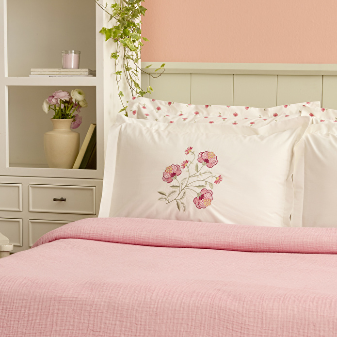 Karaca Home Alvero %100 Pamuk Nish Set Çift Kişilik Pike Takımı Multicolour