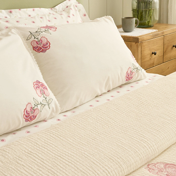 Karaca Home Lioren %100 Pamuk Nish Set Çift Kişilik Pike Takımı Multicolour